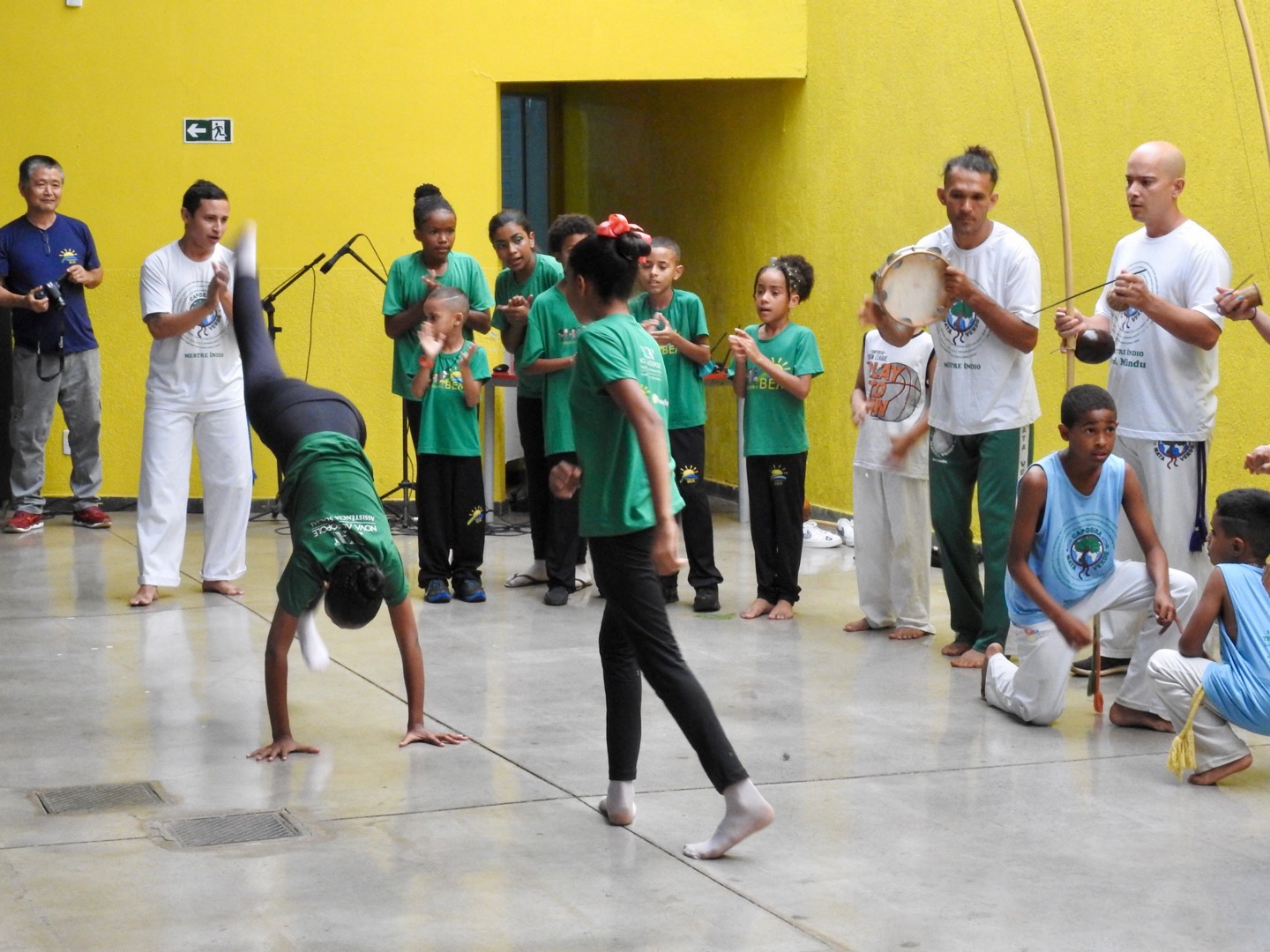Foto - Festa de Encerramento 2022 - Apresentação de Capoeira